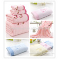 Custom Design Bamboo Towels Gift Set Packing ,wedding Gift Towels